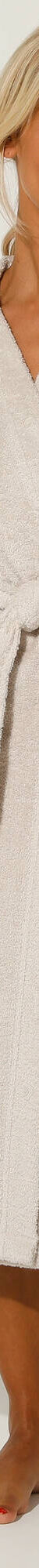 Peignoir mixte adulte uni coton éponge bouclette col kimono personnalisé (sable) Peignoir mixte adulte uni coton éponge bouclette col kimono personnalisé (sable)